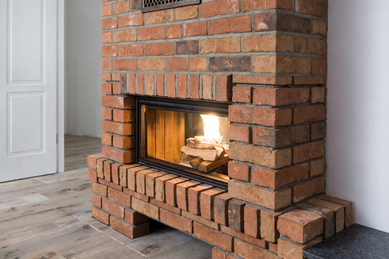 Fireplace installation